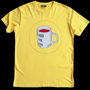 Razortown - Blood For Papa T-shirt (gelb)