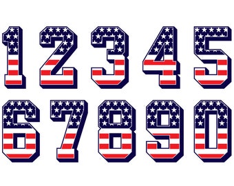 American Flag Numbers