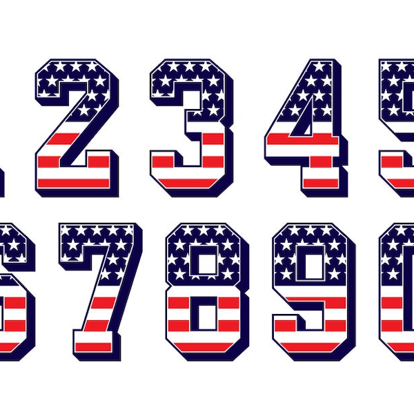 American Flag Numbers