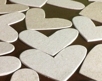Medium Chipboard Hearts