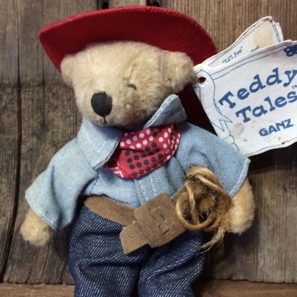 Teddy Tales "Li'l Joe" Western Bear
