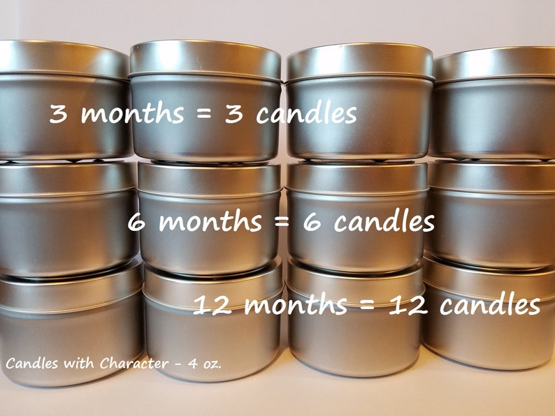 MONTHLY MEMBERSHIP Disney Scented Candles With Character Etsy