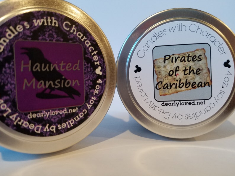 MONTHLY MEMBERSHIP Disney Scented Candles With Character Etsy