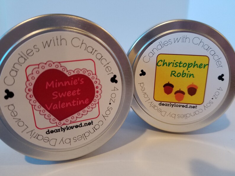 MONTHLY MEMBERSHIP Disney Scented Candles With Character Etsy
