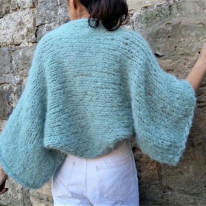 Shrug knitting pattern , Knitting pattern for shrug, Bolero pattern, Simple knitting pattern, Beginner Pattern,Download Wedding shrug