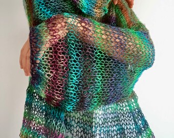 Pull HOLI à motif tricoté Pull facile à tricoter Modèle de