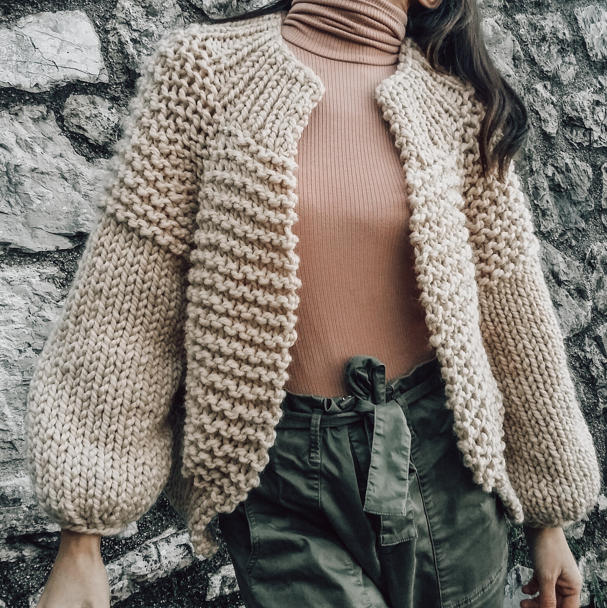 ジャケット・アウター GLIMCLAP Feather yarn cardigan FASHION Store Women's Feather Yarn Short Sweater Jacket