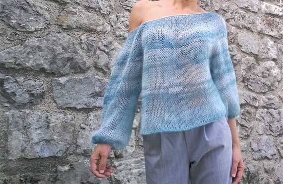 Loose Knit Sweater Summer Sweater Light 