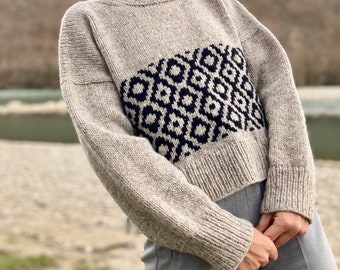 ニット/セーター handmade pattern knit il_340x270.5831124250_2bmg.jpg