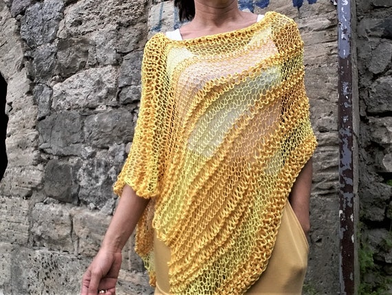 poncho boho chic