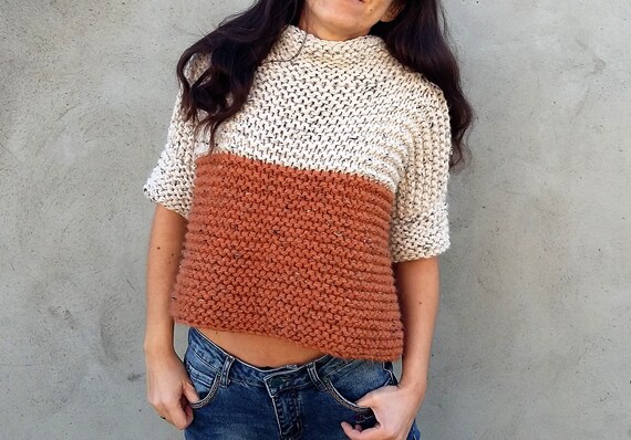 Buy Knit Sweater Crop Off 61