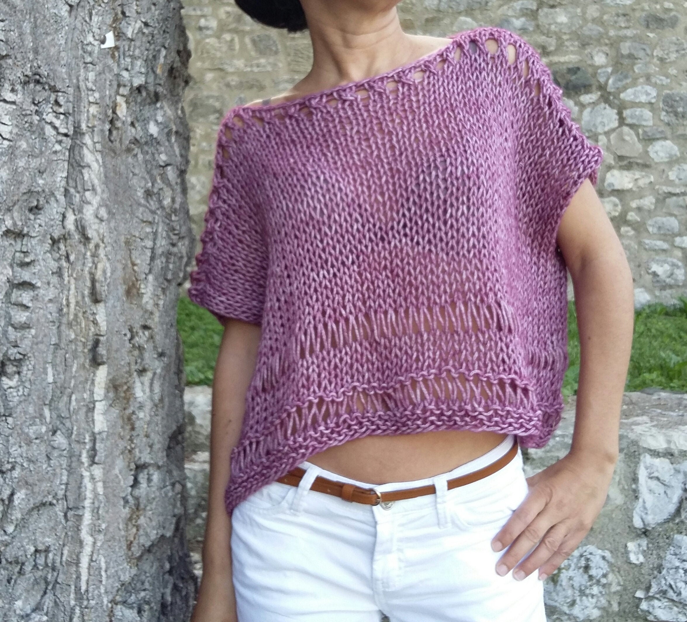 KNITTING PATTERN DIY Summer Cotton Tank Top, Women's Knit Top Pattern,  Lydia Tank Top, Summer Knit Top, Cotton Top, Easy Knit Top -  Canada