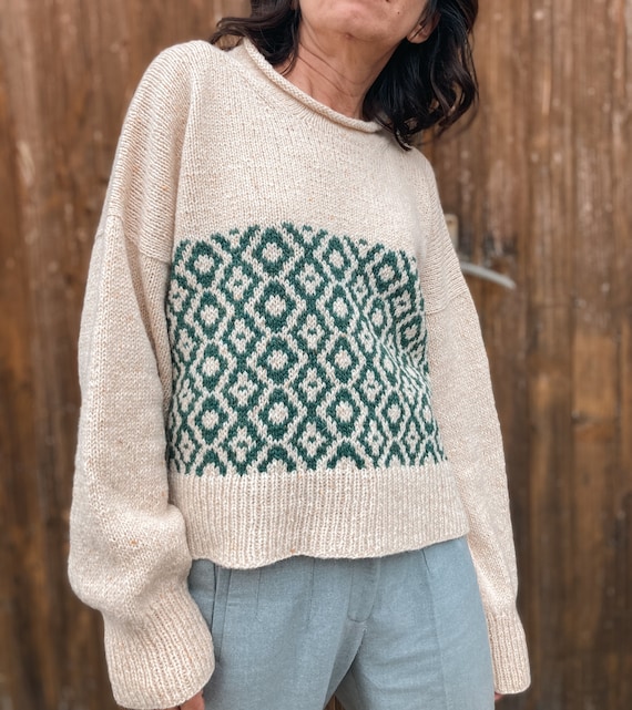 ♡pattern pullover sweat | NKNIT - トップス ♡pattern pullover sweat | NKNIT - トップス