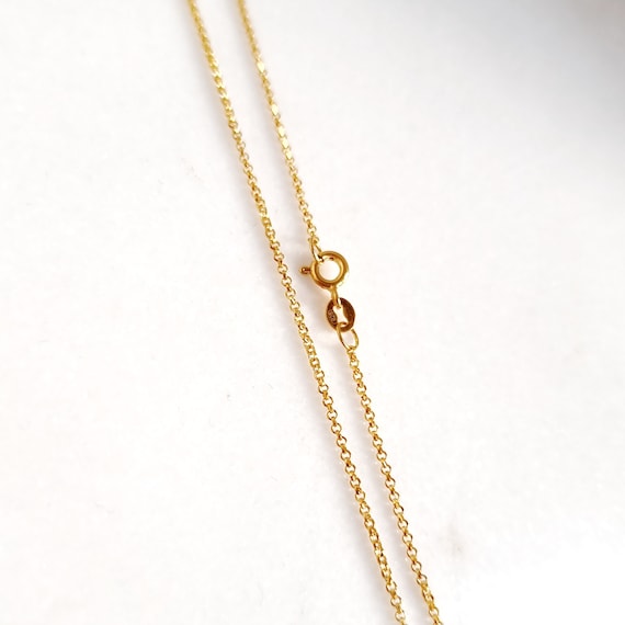 Silver Cable Chain. 925 Sterling Silver 