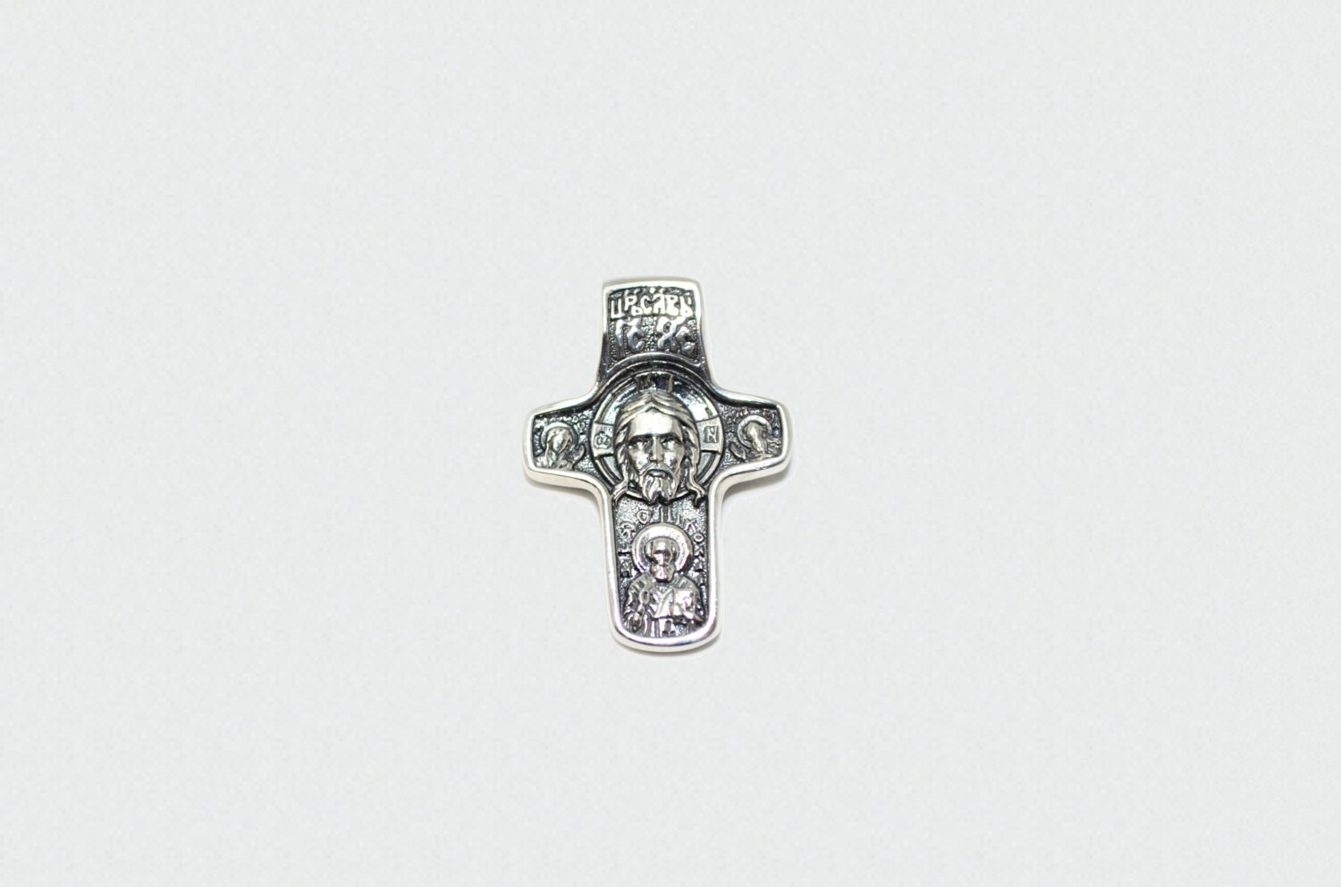 STERLING SILVER PENDANT SOLID 925 ORTHODOX CROSS NEW STERLING SILVER PENDANT SOLID 925 ORTHODOX CROSS NEW