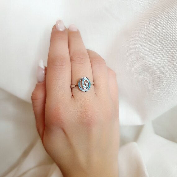 Greek symbol ring sale