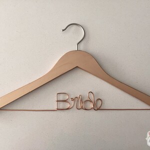 BRIDE Wedding Dress Hanger image 1