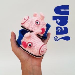 Peppa & George Hausschuhe – Babygrößen
