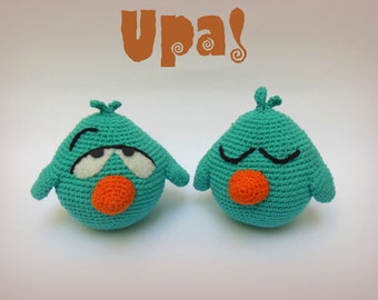 Sleepy Bird - Pocoyo Crochet PDF Pattern