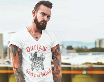 Outlaw State of Mind T-Shirt – Chris Stapleton Inspired Country Music Design