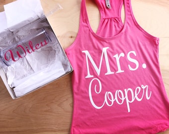 Personalized Shirt & Tumbler Gift Set – Custom Bridal Shower