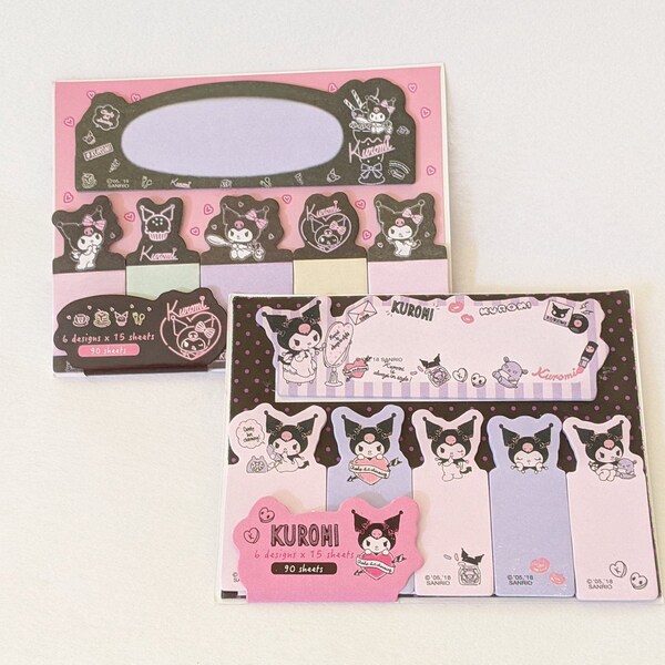 Kuromi Sticky Notes Message Memo