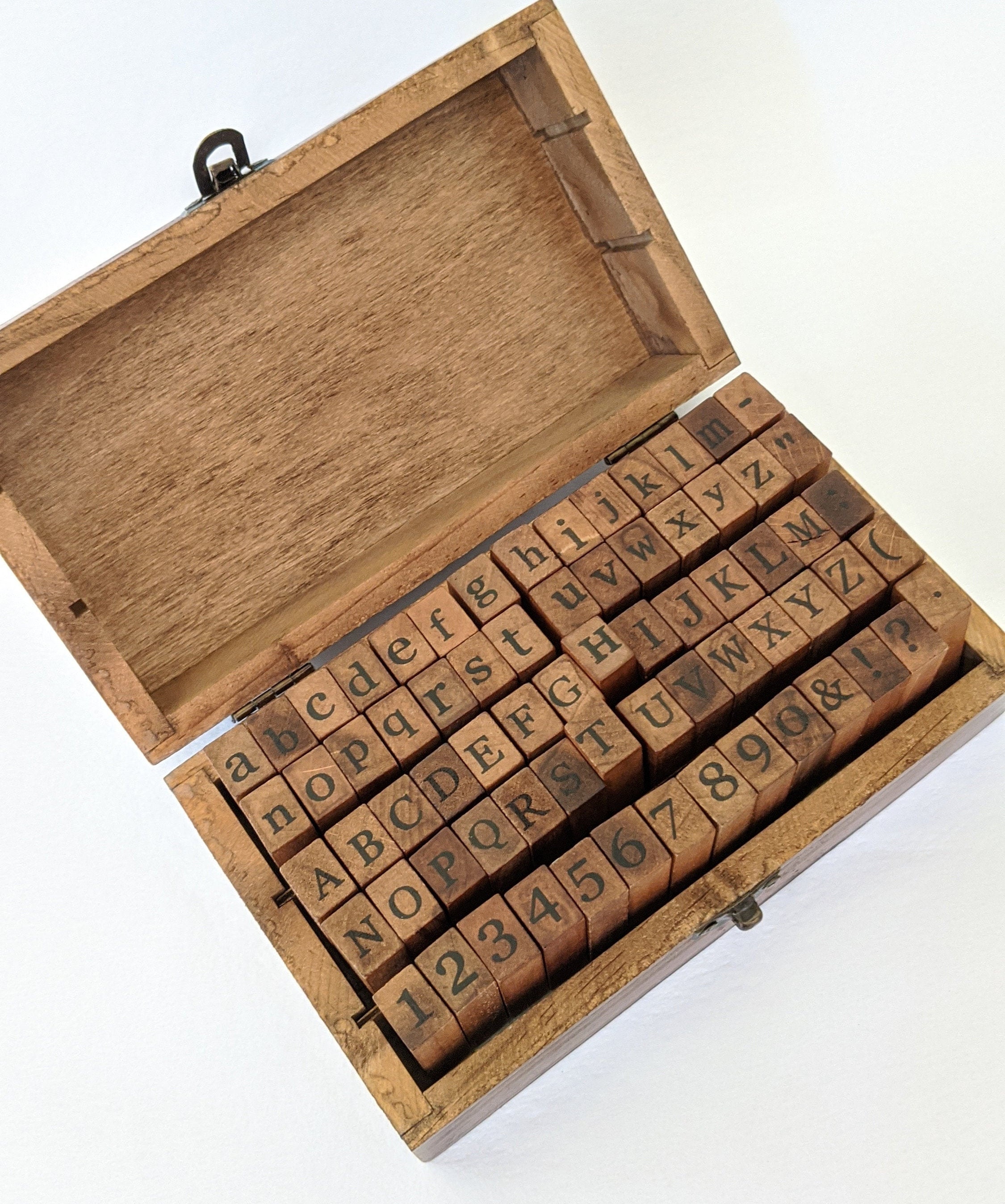 Scrabble Alphabet Clay Stamp Set – The Sea Salt Co