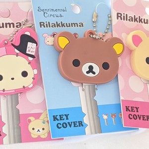 Rilakkuma Key Chain holder / Key Cap Cover