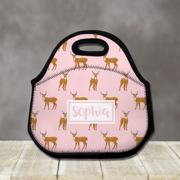Deer Lunch Box Etsy