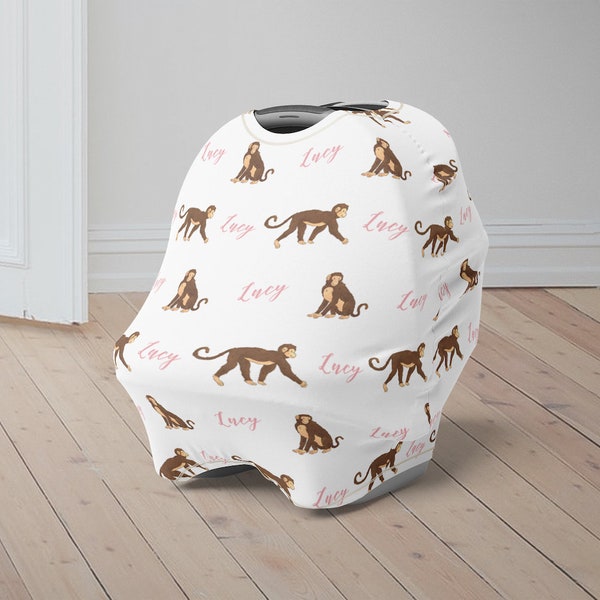 Monkey Car Seat Etsy