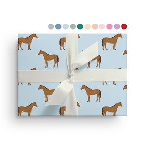 The Best Horse Wrapping Paper for the Holidays - Horses & Heels