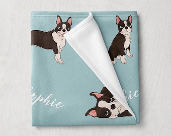 boston terrier blanket walmart
