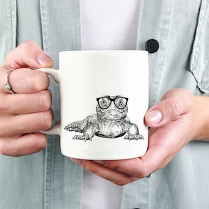 Uromastyx Mug, Uromastyx Lovers Coffee Mugs, Hipster Nerdy Lizard Mom Dad Coffee Mug 15 oz 11 oz, Uromastyx Mom Gifts Cup Mug, Glass