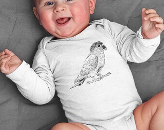 Green Cheek Conure Baby Bodysuit, Conure Parrot Bird Baby Clothes, Baby Boy Outfit, Girl Shirt, Baby Shower Gift, Toddler Kids Youth Tee