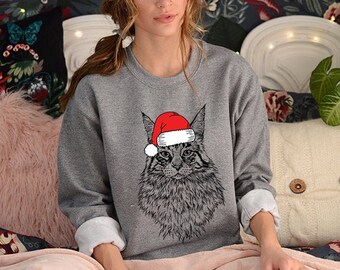 maine coon sweatshirt