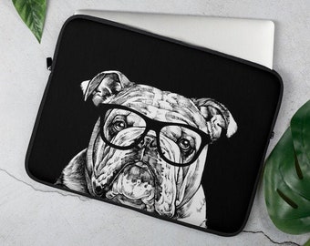 Laptop Notebook Lovely Two Bulldog Dogs Handle Sleeve Bag Case Cover for 11 inches MacBook Pro Twin Sides Printing Laptop Notebook Lovely Two Bulldog Dogs Handle Sleeve Bag Case Cover for 11 inches MacBook Pro Twin Sides Printing