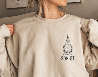 Cockatiel Sweatshirt, Cockatoo Mom Sweatshirts, Custom Bird Name Shirt, Cockatiel Parrot Mama Tee, Personalized Bird Lover Gift