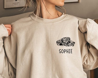 Ball Python Sweatshirt, Royal Python Snake Mom Sweatshirts, Custom Snake Name Shirt, Herpetologist Tee, Personalized Reptile Animal Gifts