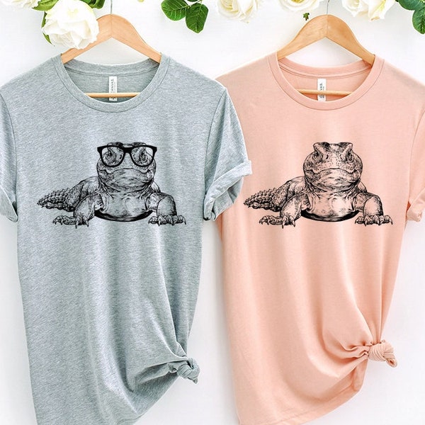 Uromastyx Shirt, Nerdy Glasses Uromastyx Tee Tshirt, Hipster Reptile Animal Tank Top, Lizard Mom Dad Shirt Gift, Boy Youth Shirt