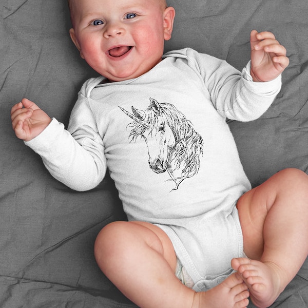 Unicorn Baby Clothes Etsy