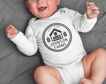 baby boy farm animal clothes
