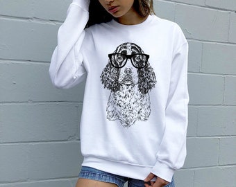 springer spaniel sweatshirts