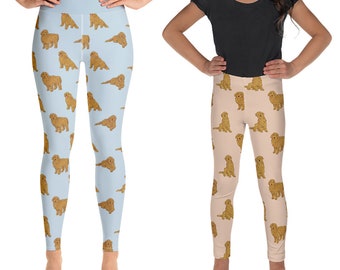 goldendoodle leggings