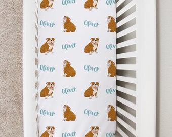 georgia bulldog crib bedding
