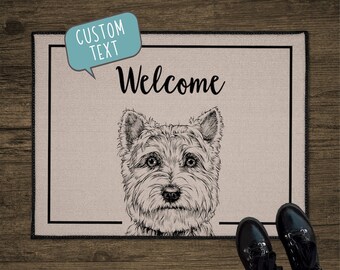westie doormat