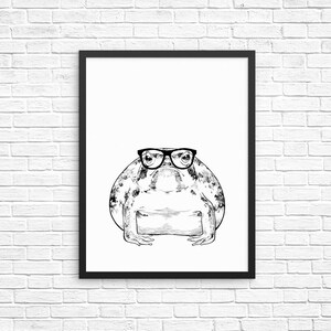 Desert Rain Frog Wall Art, Frog Print, Frog Decor, Pet Animal Prints, Sign, Baby Animal Nursery Decor, Poster, Kids Room Decor for Boy Girl