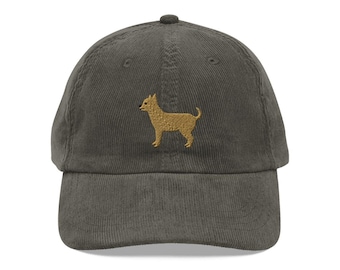 Black Chihuahua Patch Dog-Themed Baseball Cap - Unbranded Chihuahua Baseball Cap - Etsy main image 2