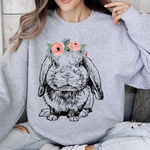 Funny and Cute Nerdy Animal Wearing Glasses shirt for Rabbit lovers! This Bunny art tshirt, tank top, kids tee, youth or sweatshirt is a perfect gift for Rabbit Lover, Holland Lop Mom and Bunny Lovers.