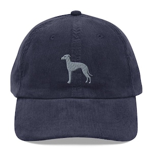 This embroidered Italian Greyhound hat is a perfect gift for dog dad, dog mom, Greyhound lovers, and dog owner. Whether it's a Greyhound beanie, vintage distressed hat, denim hat, corduroy hat or dad hat, it's a cute and funny way to show off your love for your Iggy dog.
