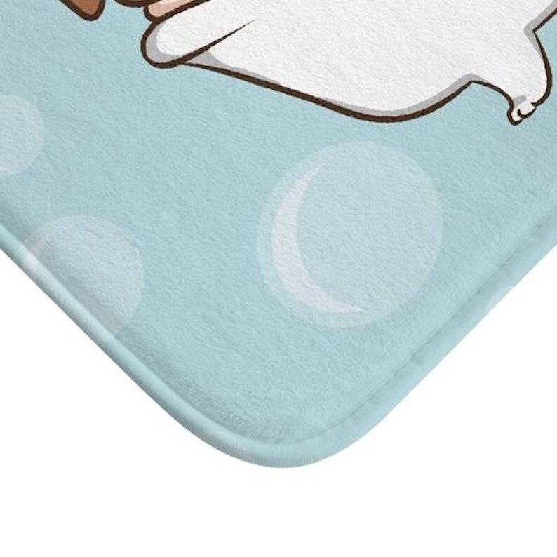 English Bulldog Dog Bath Mat Dog Door Mat Floor Mats Etsy